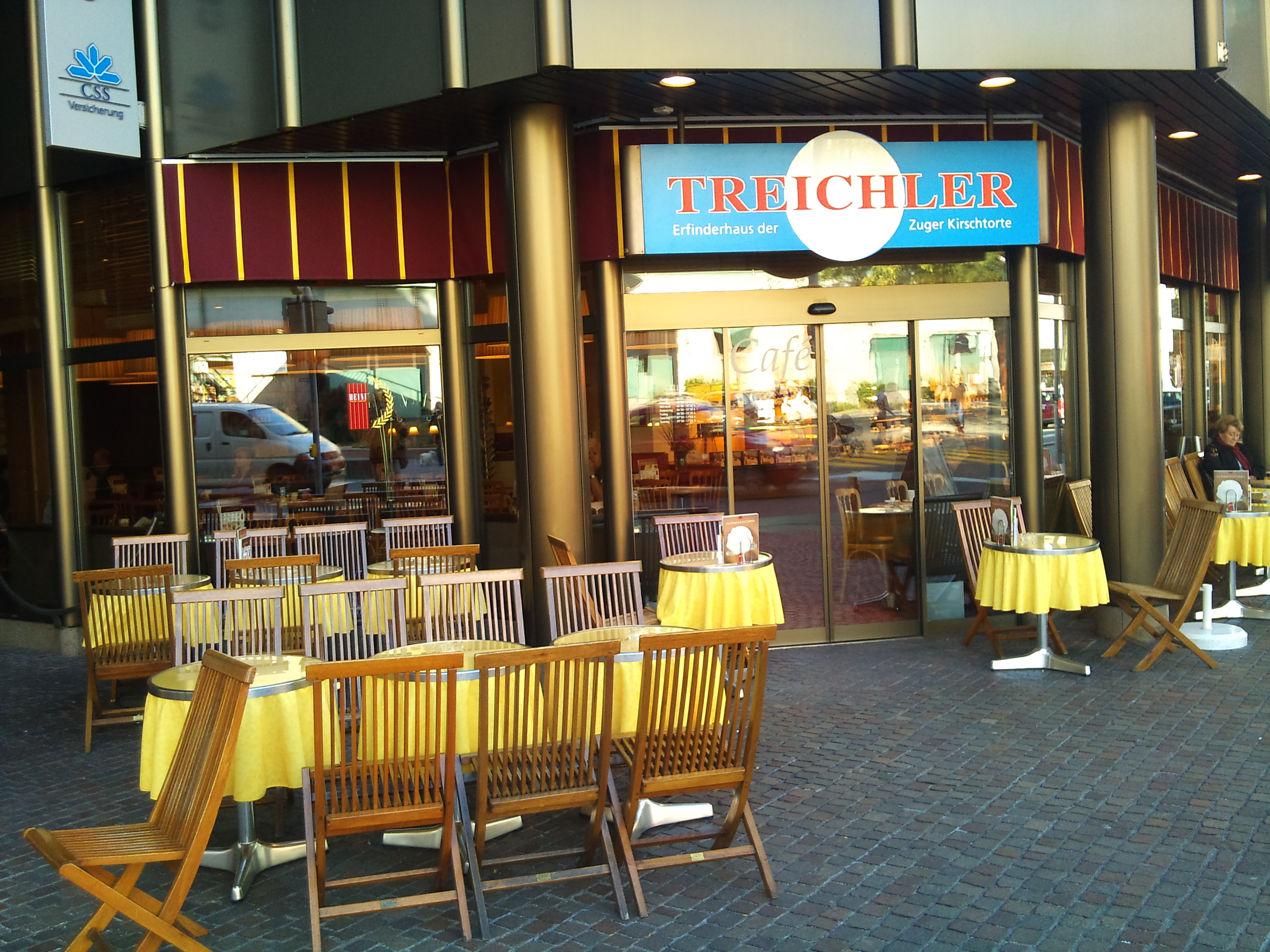 Heini Conditorei TeaRoom in Zug Öffnungszeiten Adresse Telefon