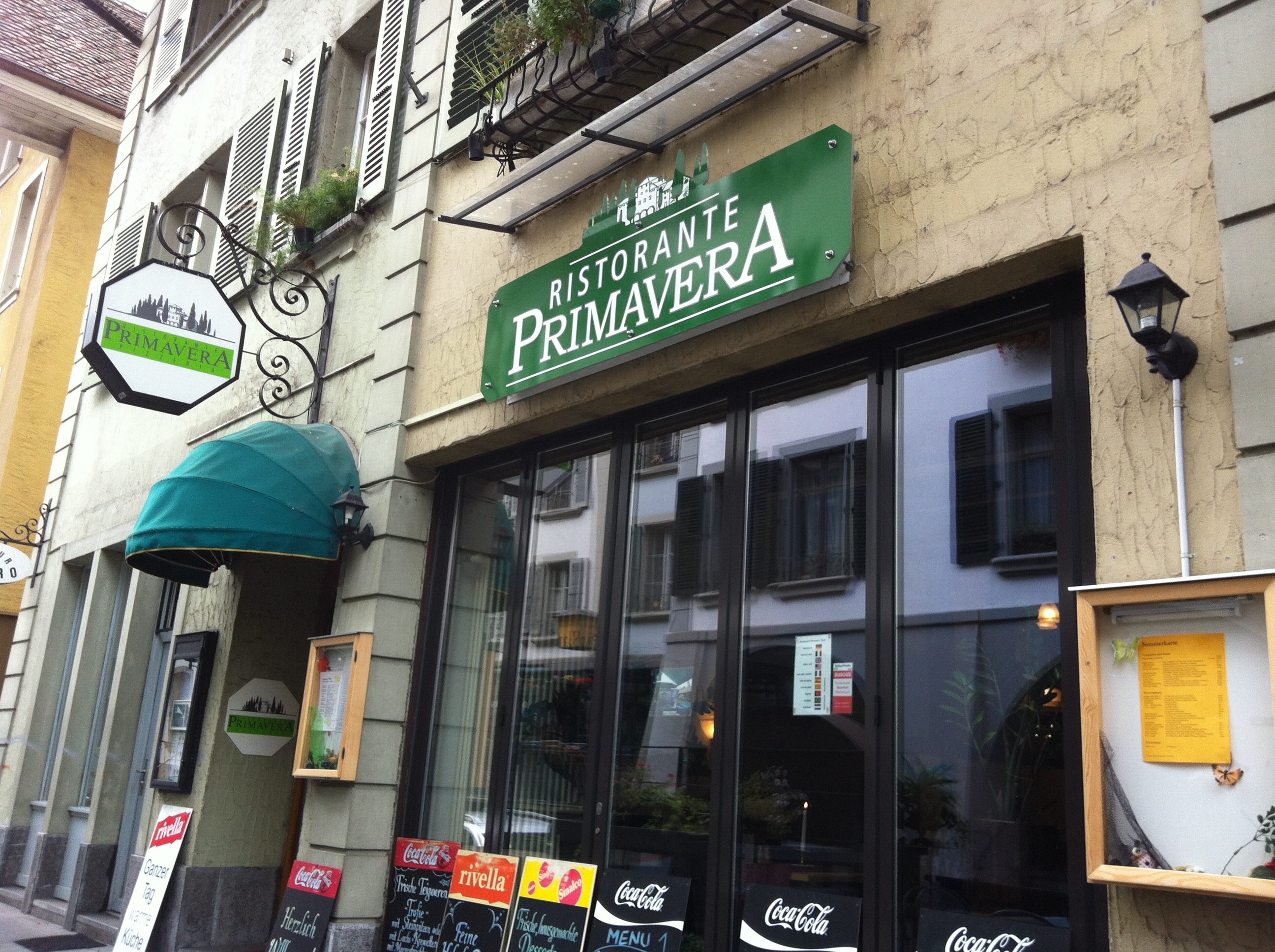 Restaurant Primavera Restaurant in Thun Öffnungszeiten Adresse