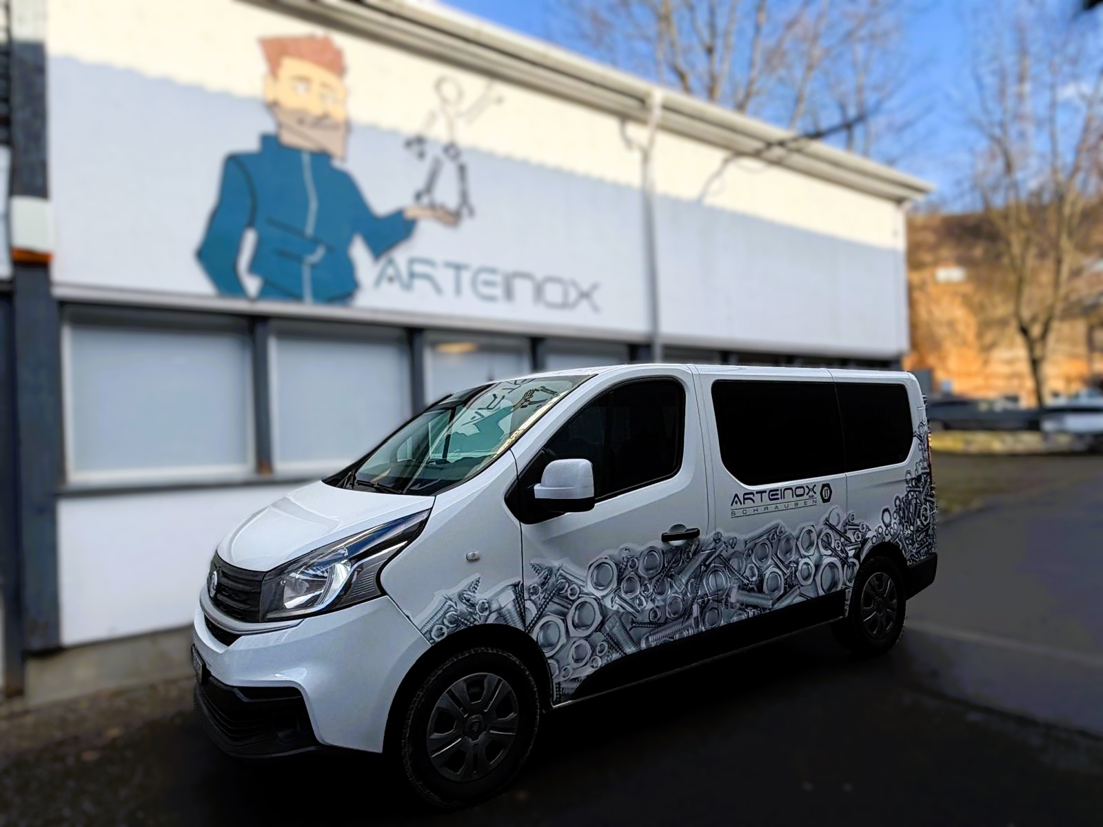 Arte Inox-Schrauben GmbH - Klicken, um das Panorama Bild vergrössert darzustellen