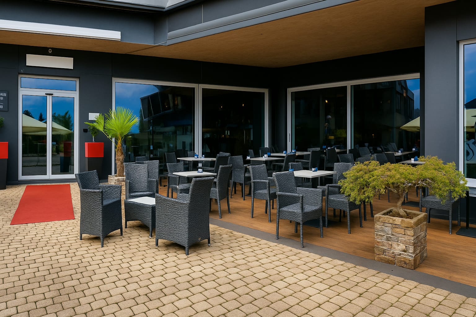 Ristorante Casa Nero – cliquer pour agrandir l’image panoramique