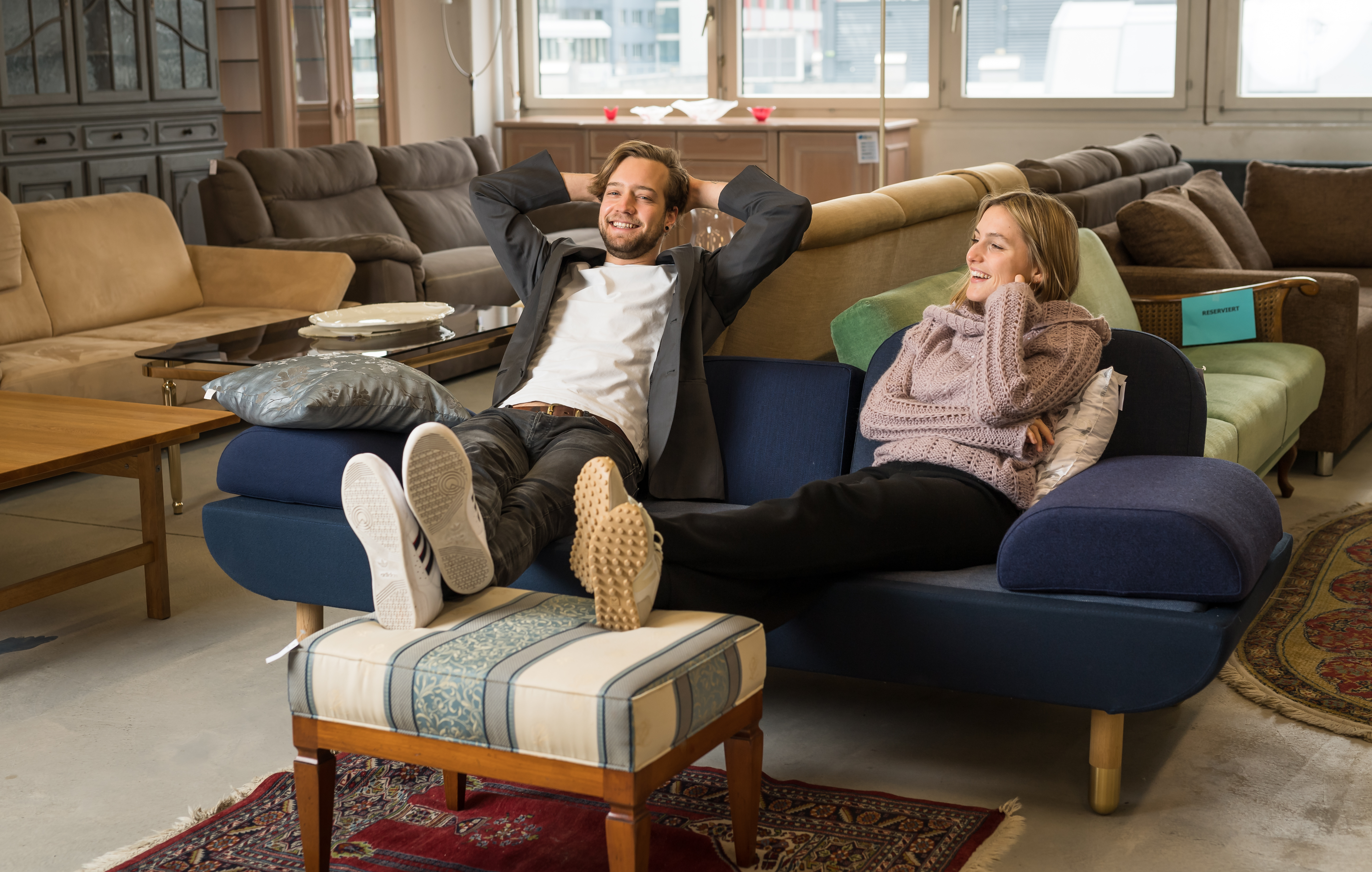 Blaukreuz-Brocki Niederlenz - Klicken, um das Panorama Bild vergrössert darzustellen