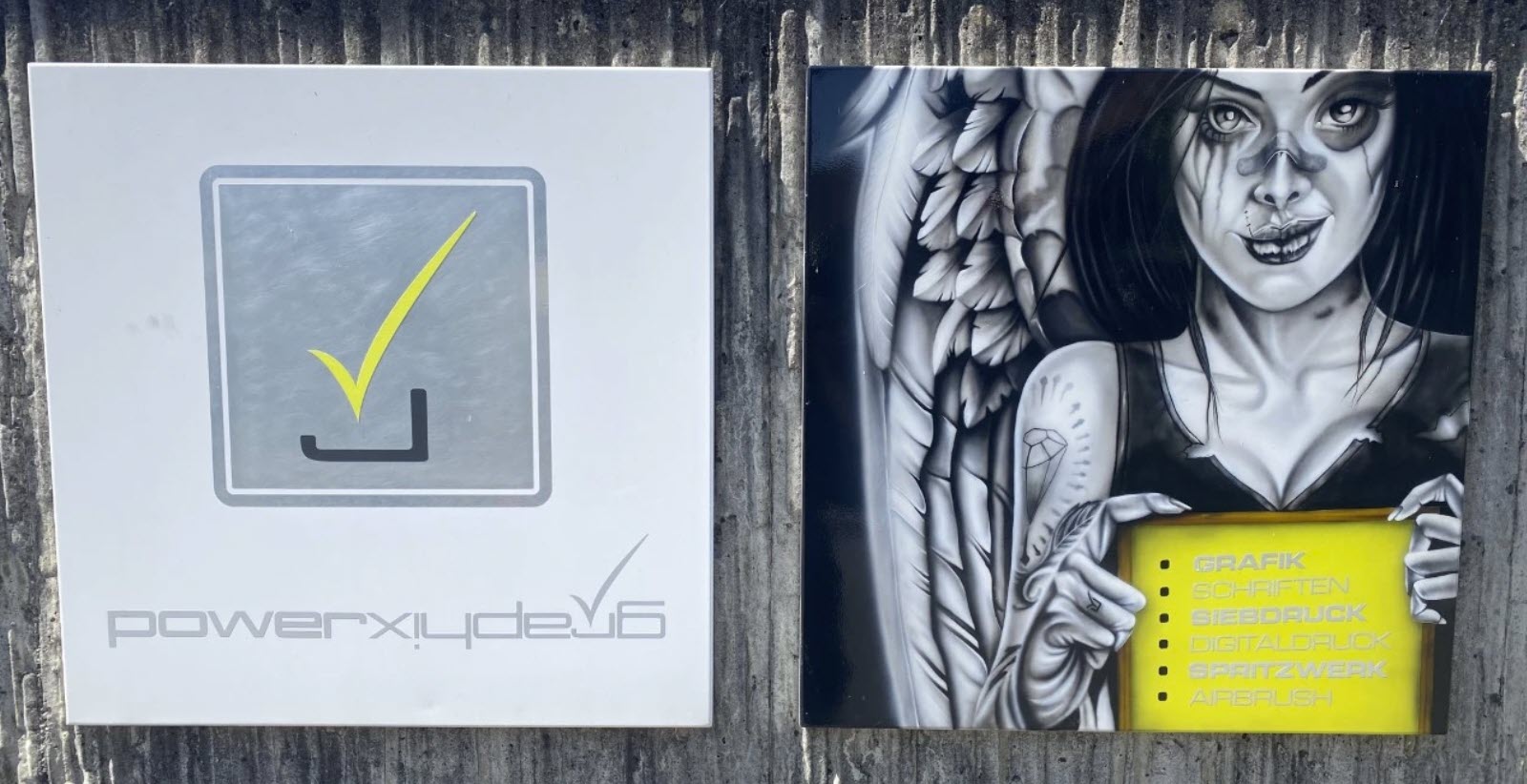 powergraphix beschriftungen