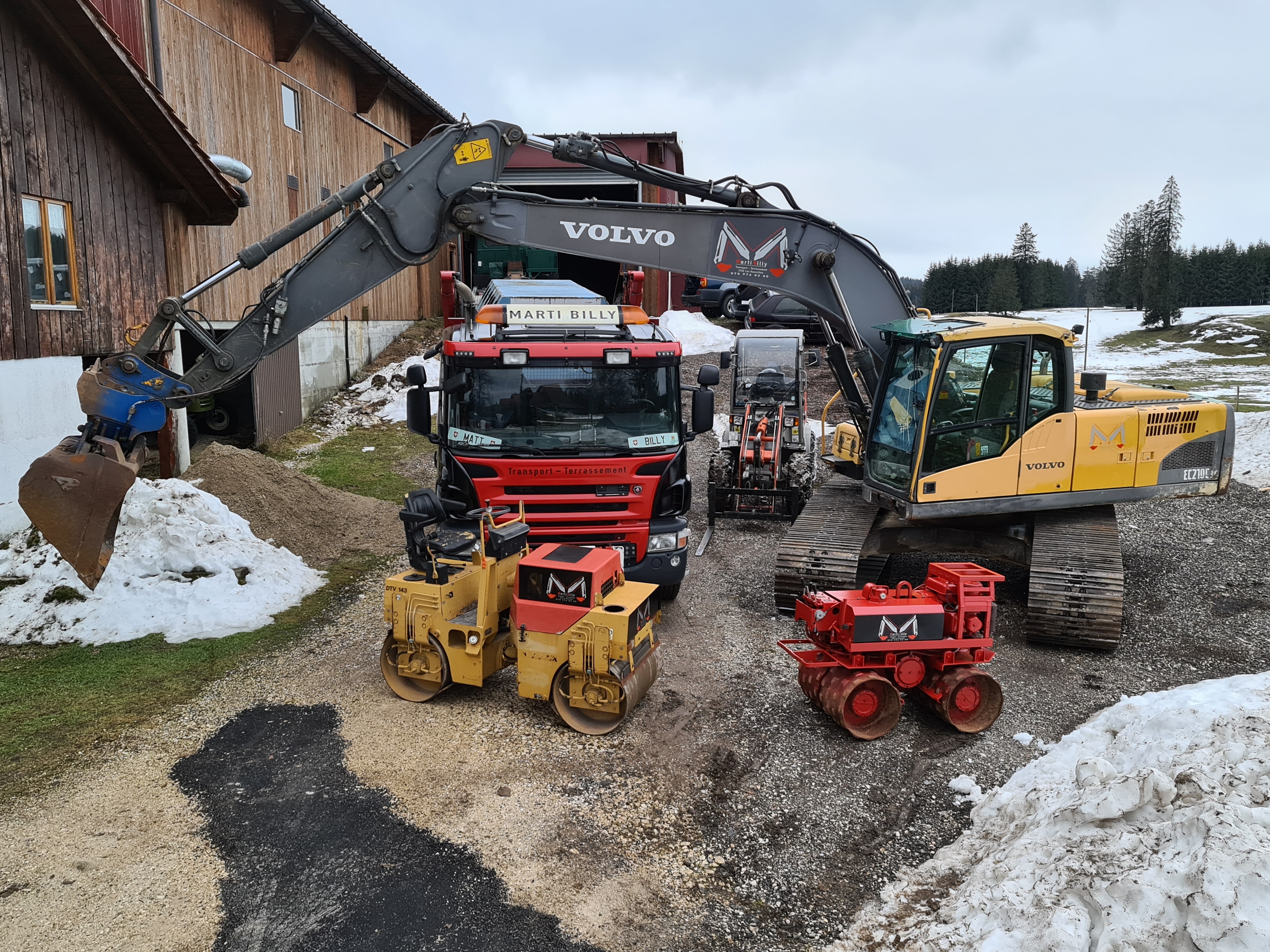 Marti Billy Transport - Terrassement