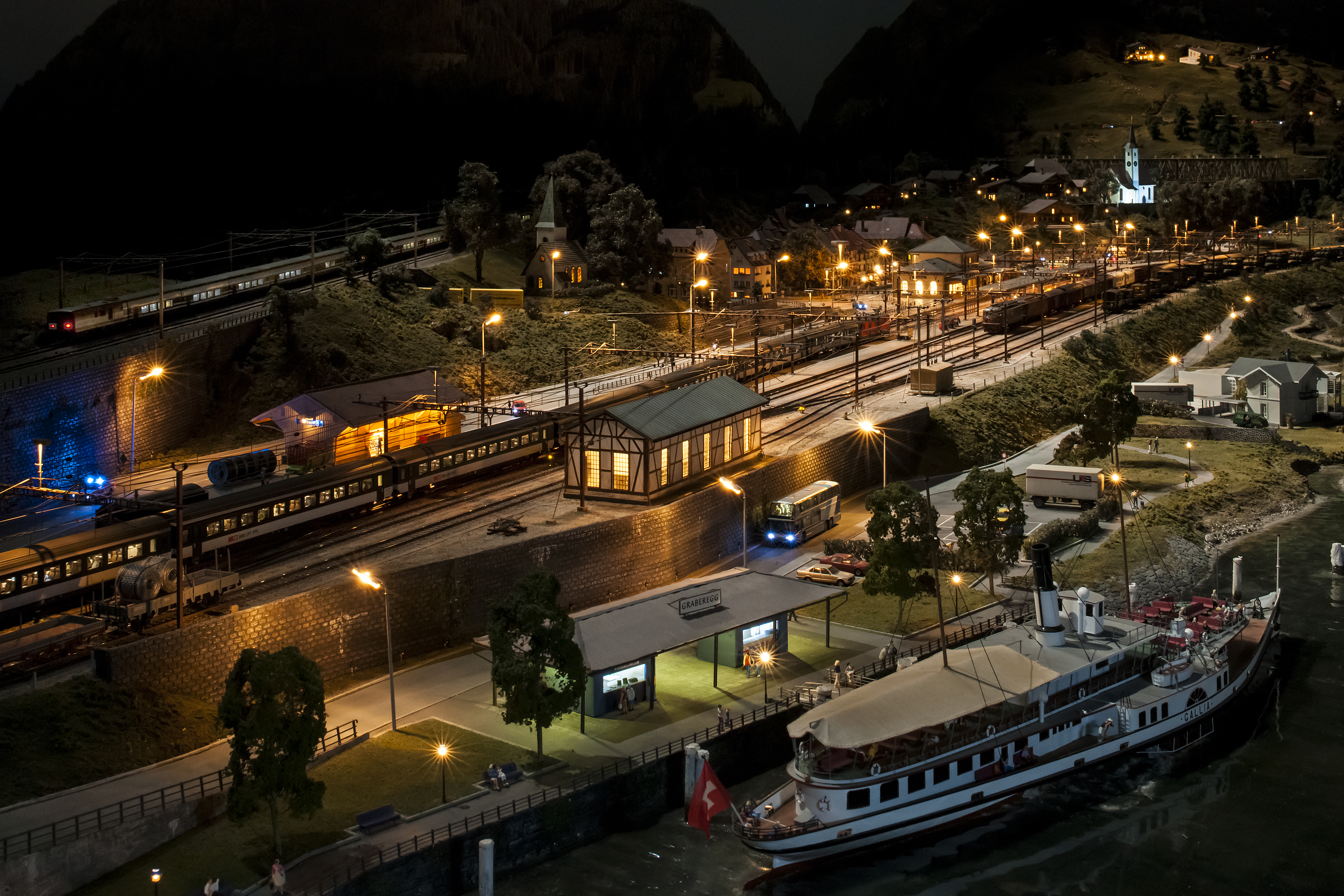 Chemins de fer du Kaeserberg Museum in GrangesPaccot Öffnungszeiten