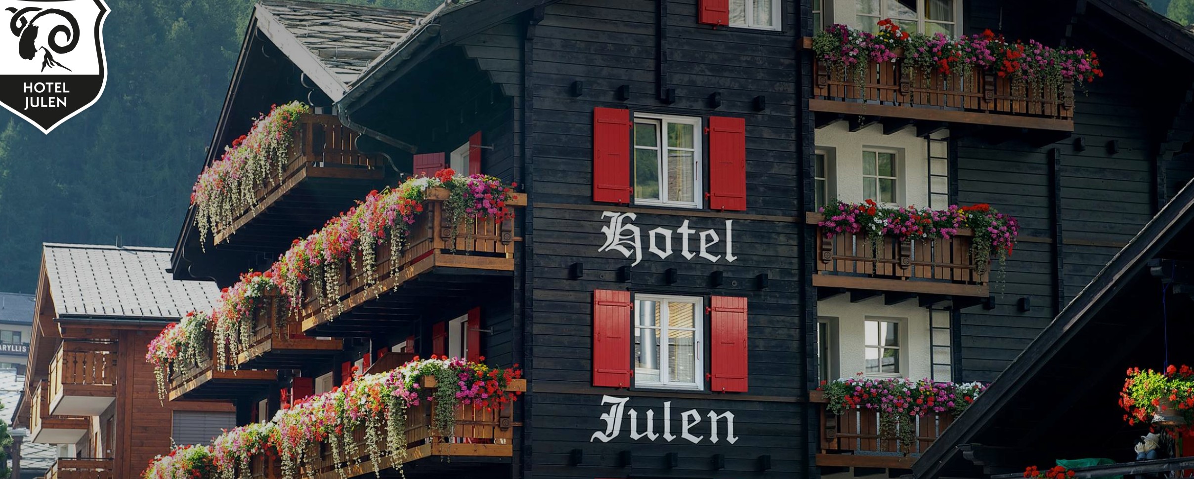 Hotel Julen - Klicken, um das Panorama Bild vergrössert darzustellen