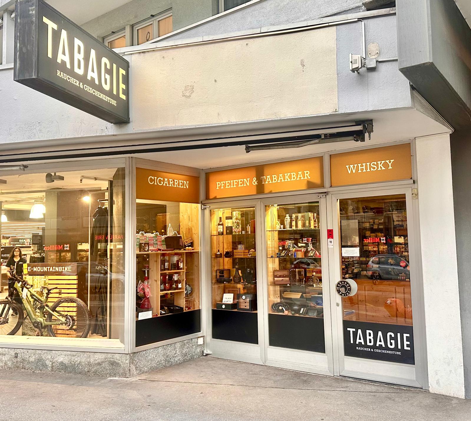Tabagie, Raucher und Geschenkstube Escher GmbH - Klicken, um das Panorama Bild vergrössert darzustellen