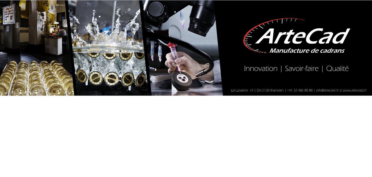 ArteCad SA manufacture de cadrans