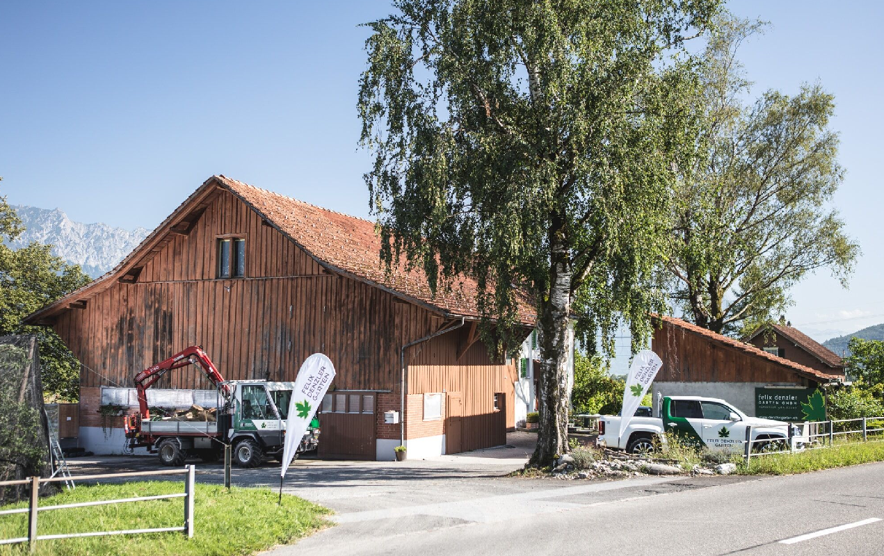 Denzler Felix Garten GmbH Gartengestaltung in Grabs Öffnungszeiten