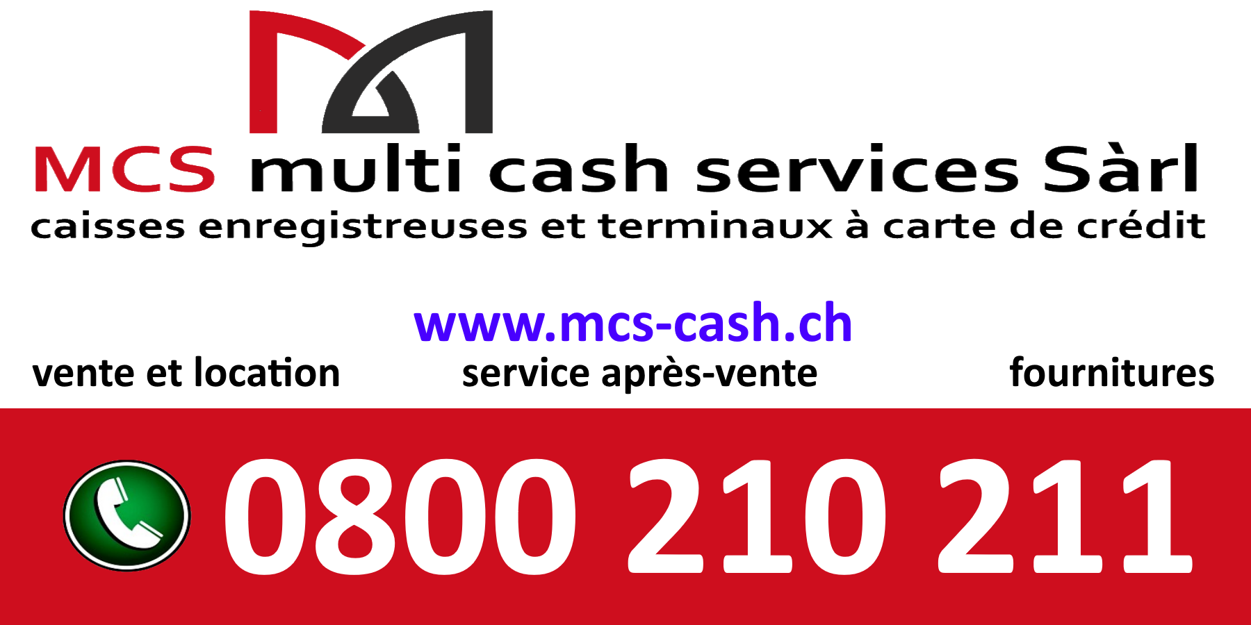 MCS multi cash service Sàrl – click to enlarge the panorama picture