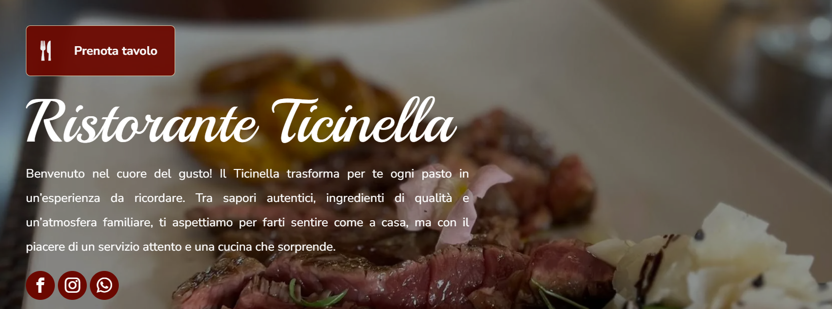 Ristorante Ticinella - Klicken, um das Panorama Bild vergrössert darzustellen