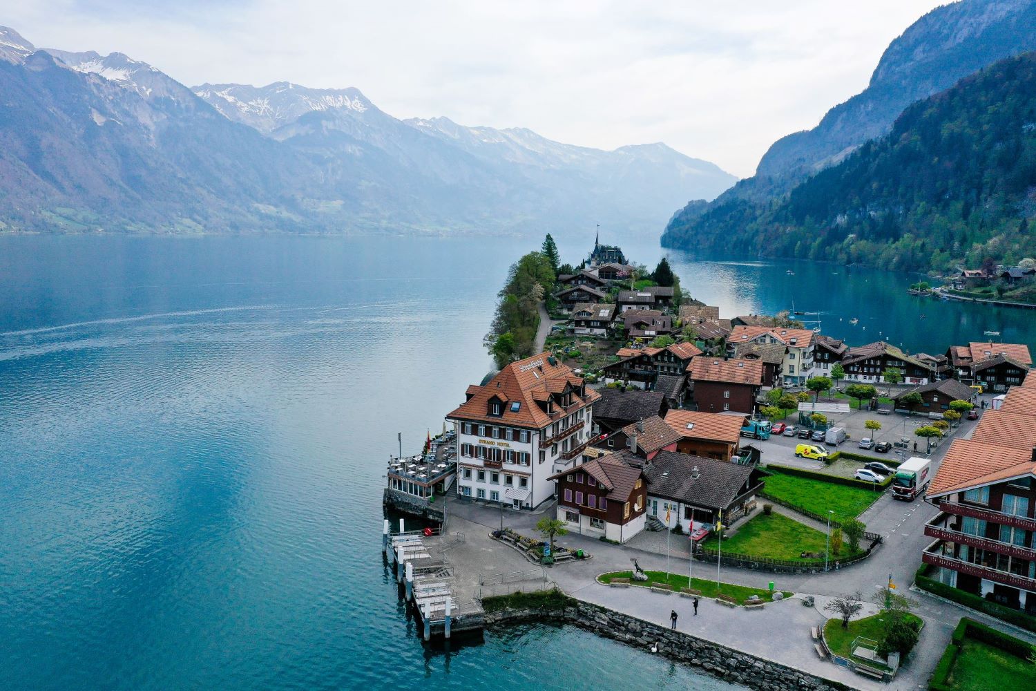 Strandhotel - Klicken, um das Panorama Bild vergrössert darzustellen