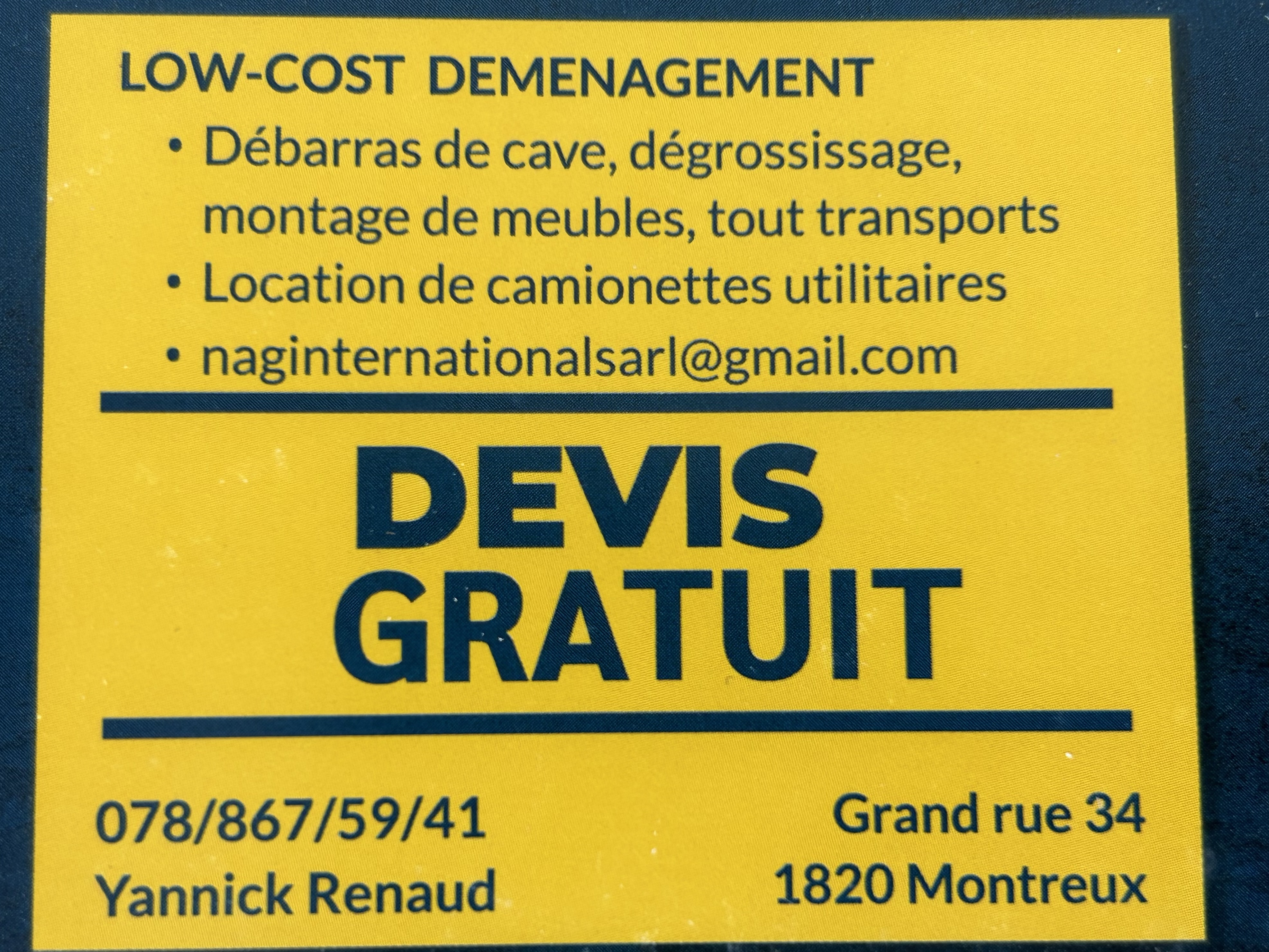 LOW-COST DÉMÉNAGEMENT
