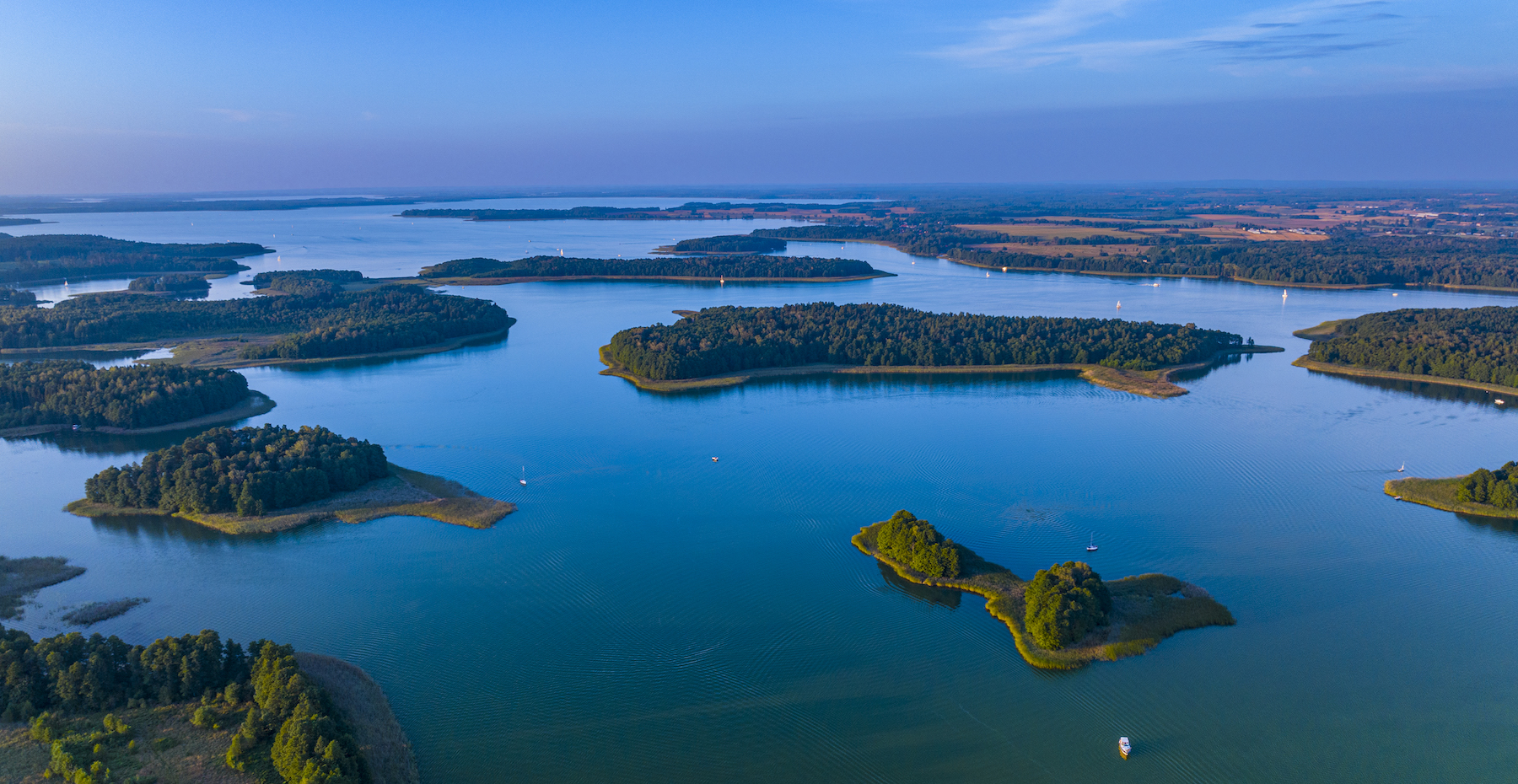 Naturschönheit maurische Seenplatte - Warschau & Masuren