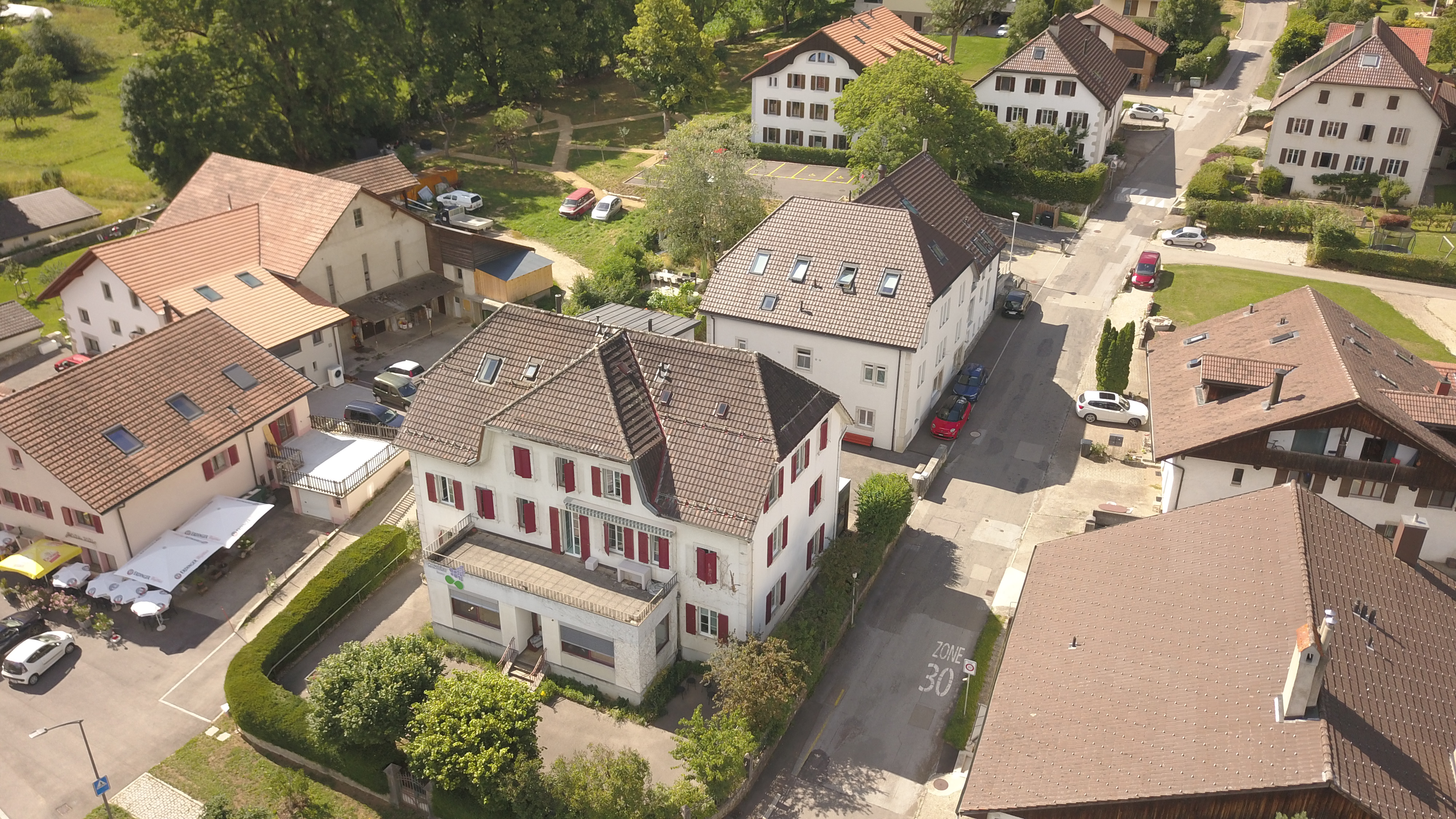 Fondation Les Lilas - Klicken, um das Panorama Bild vergrössert darzustellen