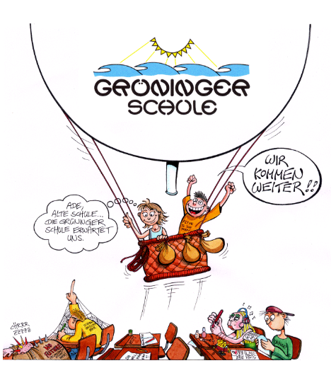 Privatschule Grüninger - Klicken, um das Panorama Bild vergrössert darzustellen