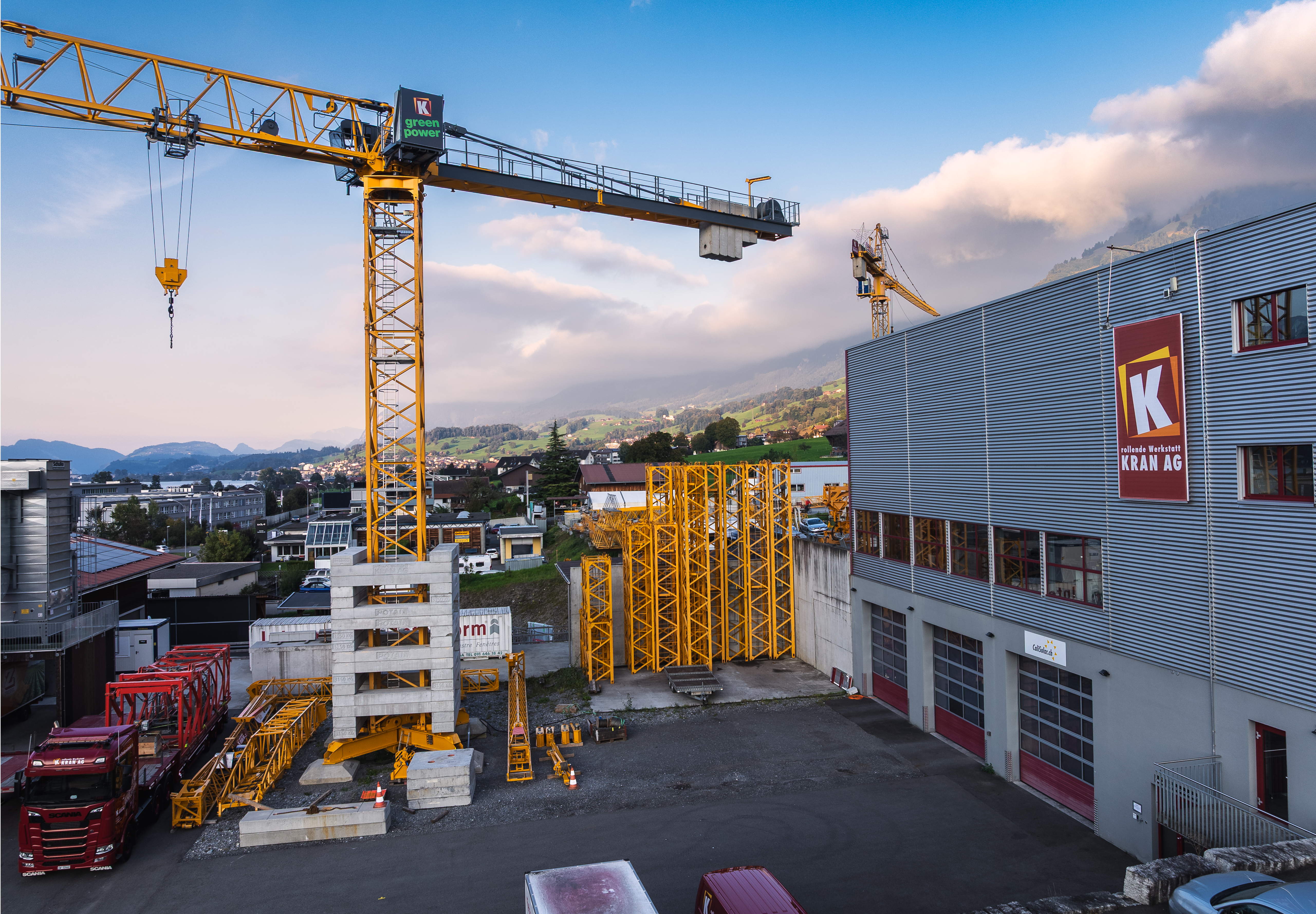 Rollende Werkstatt Kran AG