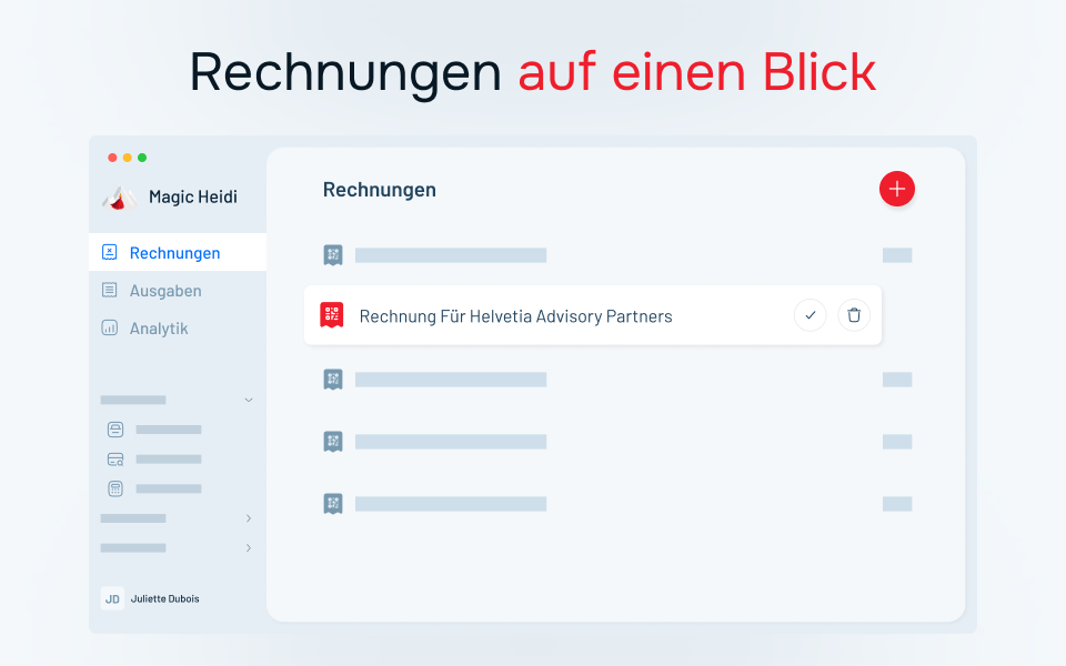 Magic Heidi, Nathan Ganser - Logiciel de Facturation & Rechnungsprogramm – click to enlarge the panorama picture