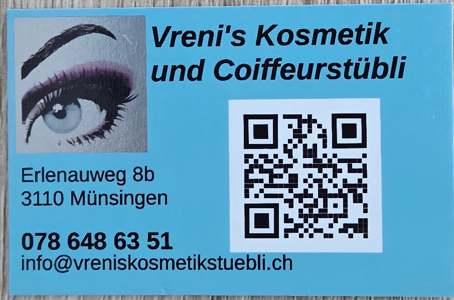 Vrenis Kosmetik und Coiffeurstübli-Logo