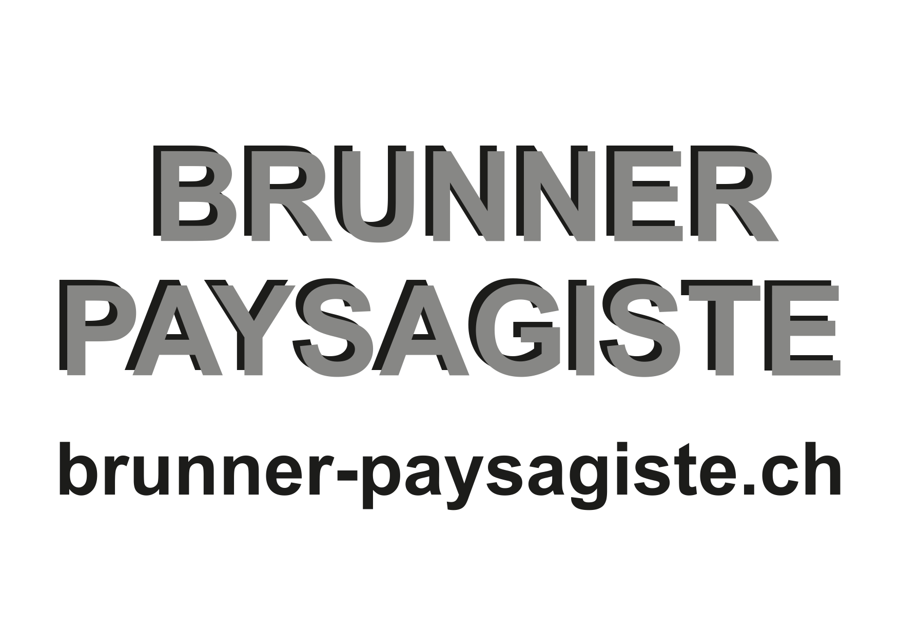 Brunner Paysagiste-Logo