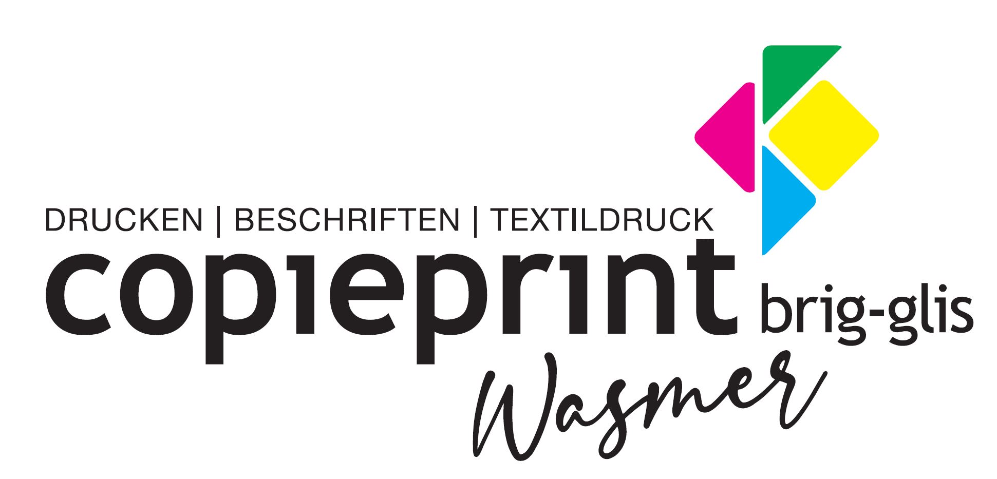 Logo CopiePrintBrig Wasmer GmbH