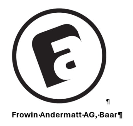 Frowin Andermatt AG-Logo