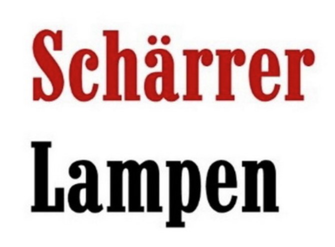 Schärrer Lampen, Inhaber Bernhard Meier AG-Logo