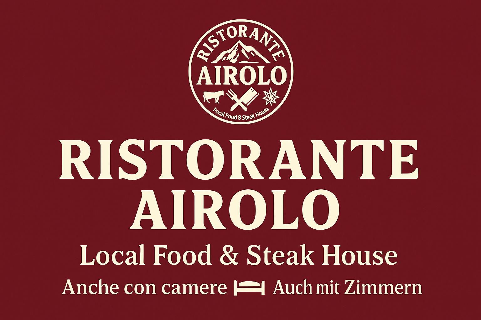 Ristorante Airö ⛰️🍷🍽️ Local food - Steak house - Rooms to rent 🛏️ logo
