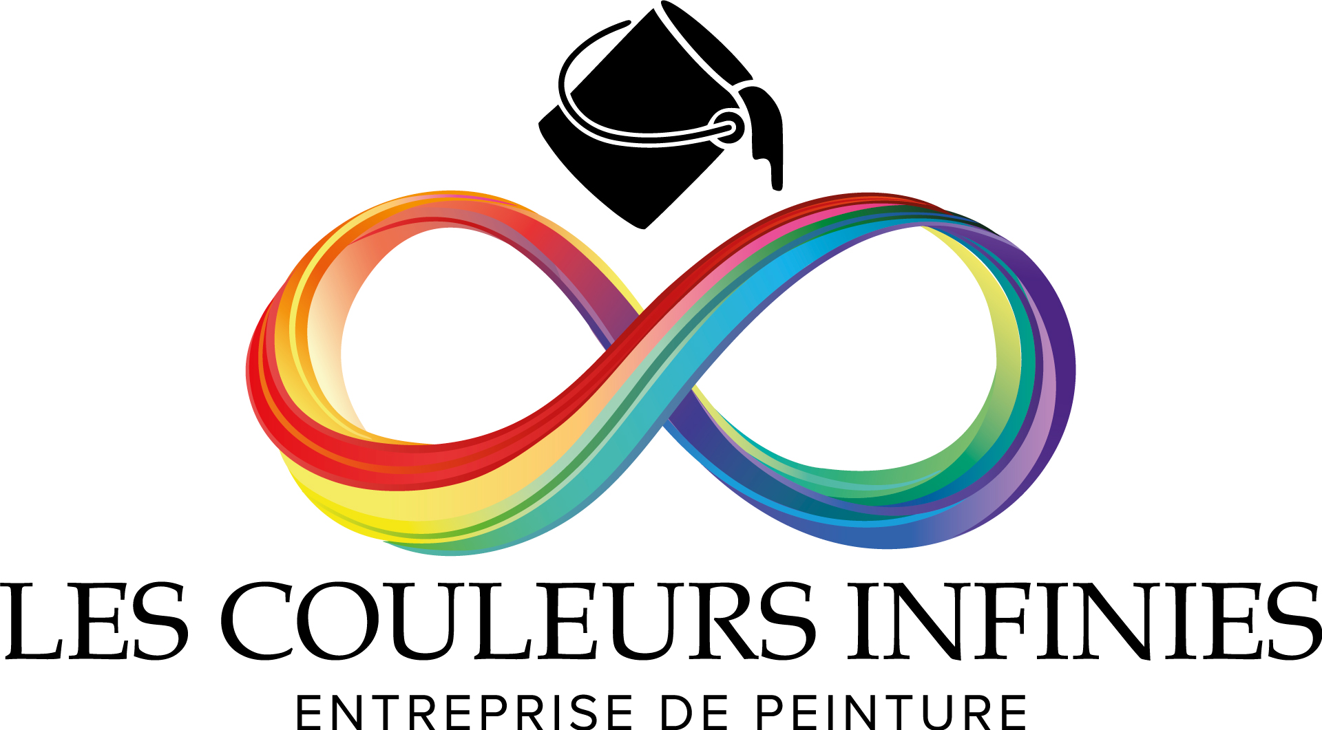Logo Spina Les Couleurs Infinies - Peinture & Décoration à Neuchâtel