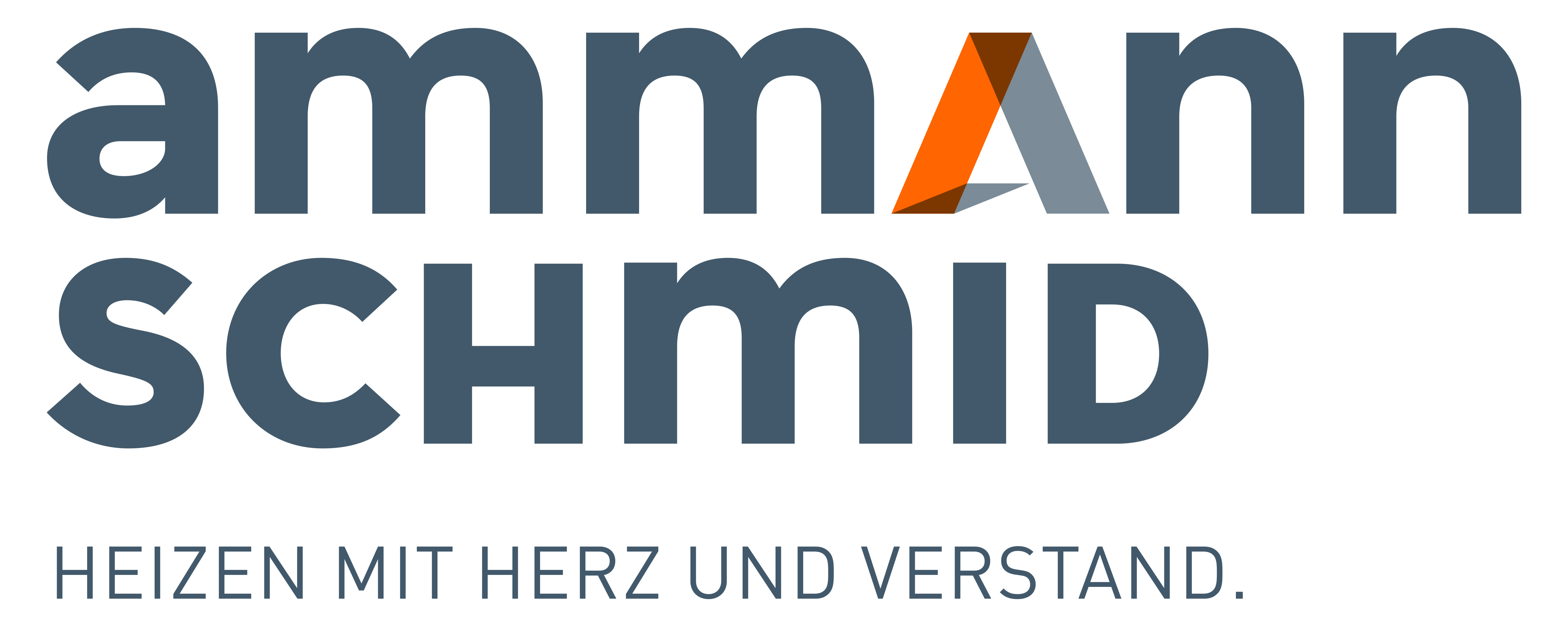 Ammann + Schmid AG, heizen mit Herz und Verstand.-Logo