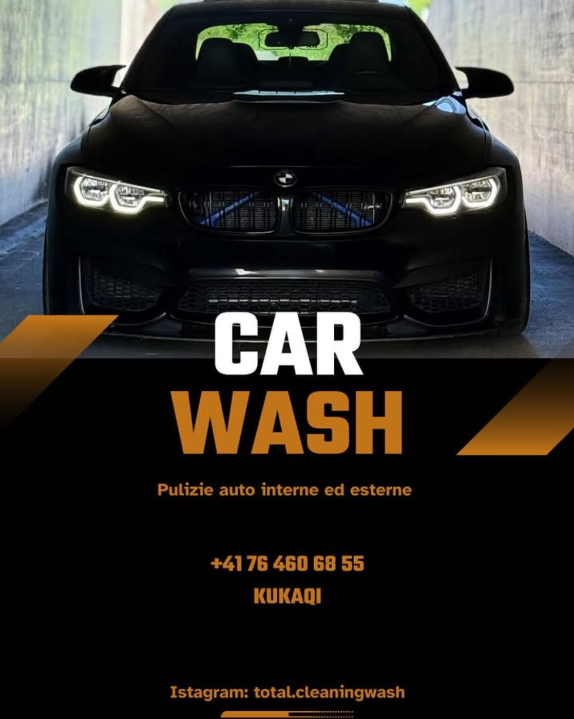 Logo BK Car Wash di Besjan Kukaqi
