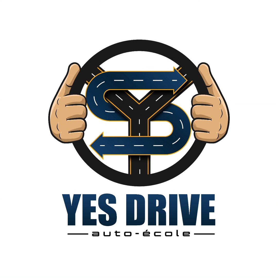 Yes Drive auto-école Yrfan Saiti-Logo