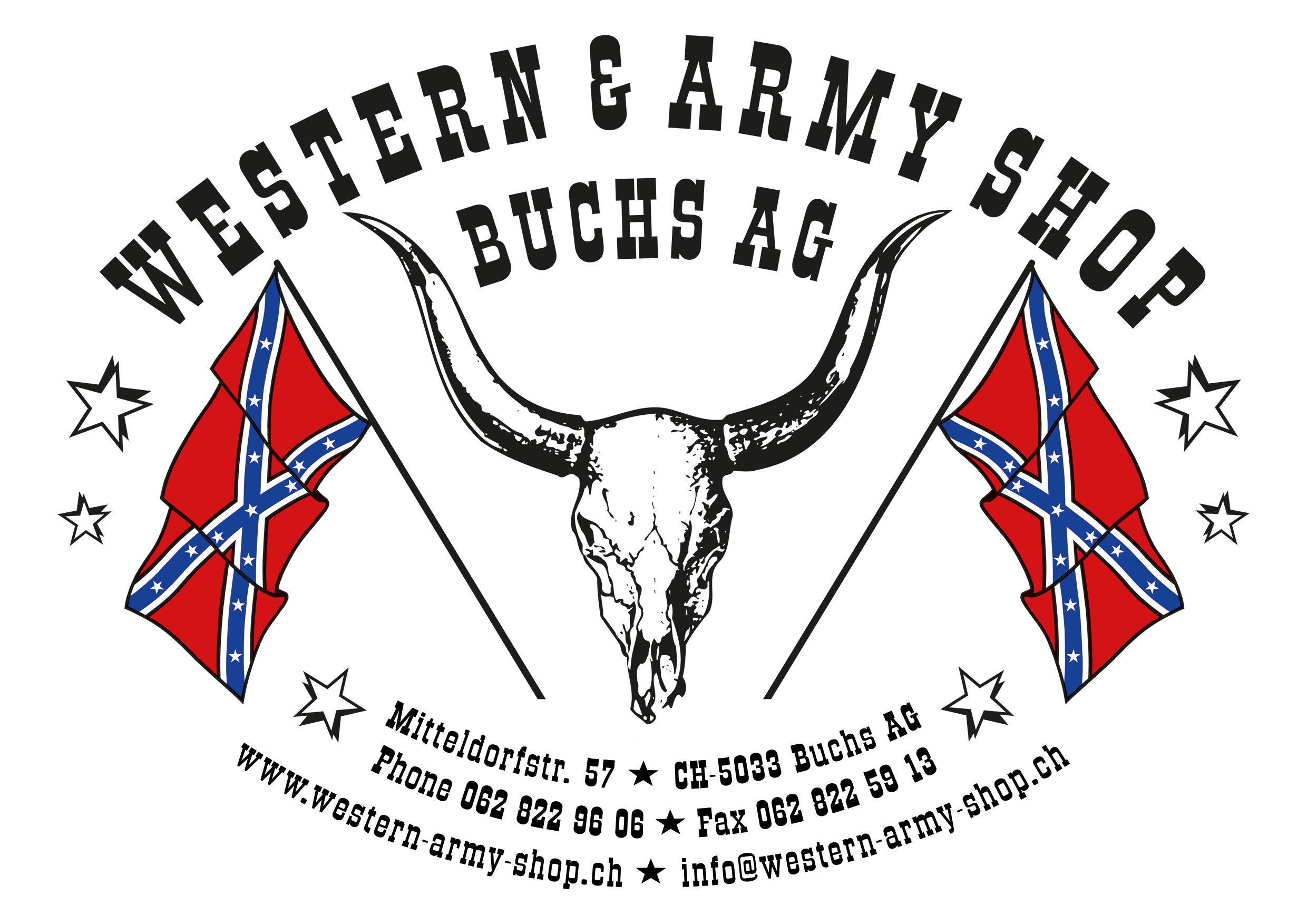 Western- und Army-Shop-Logo