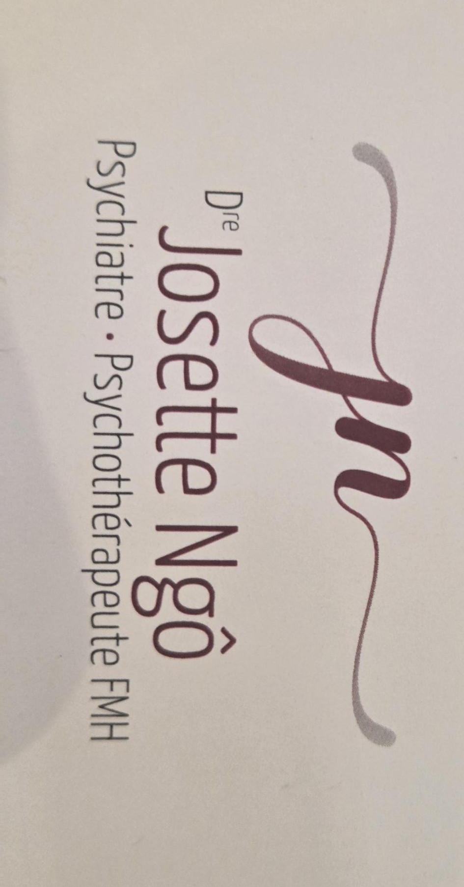 Dr Josette Ngô-Logo