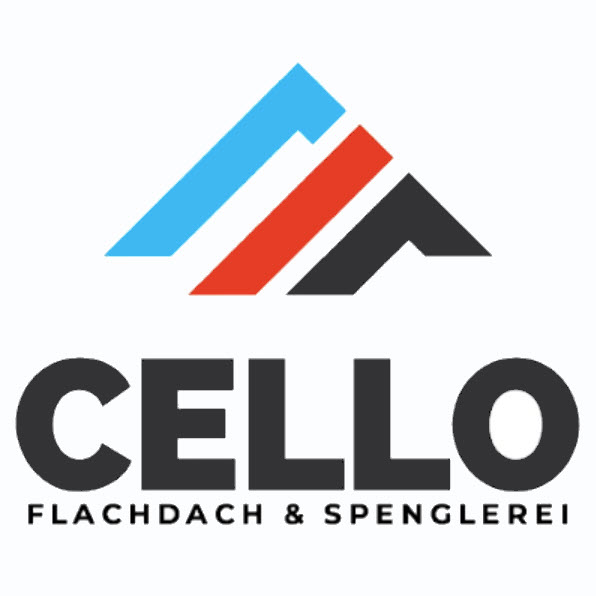Cello Flachdach Spenglerei, Inhaber Celebi-Logo
