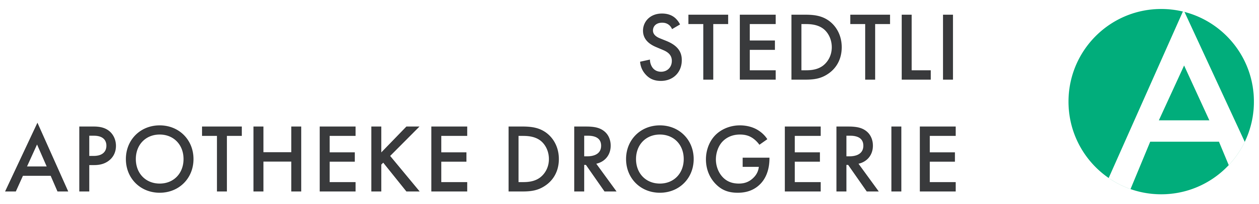 Stedtli Apotheke Drogerie-Logo