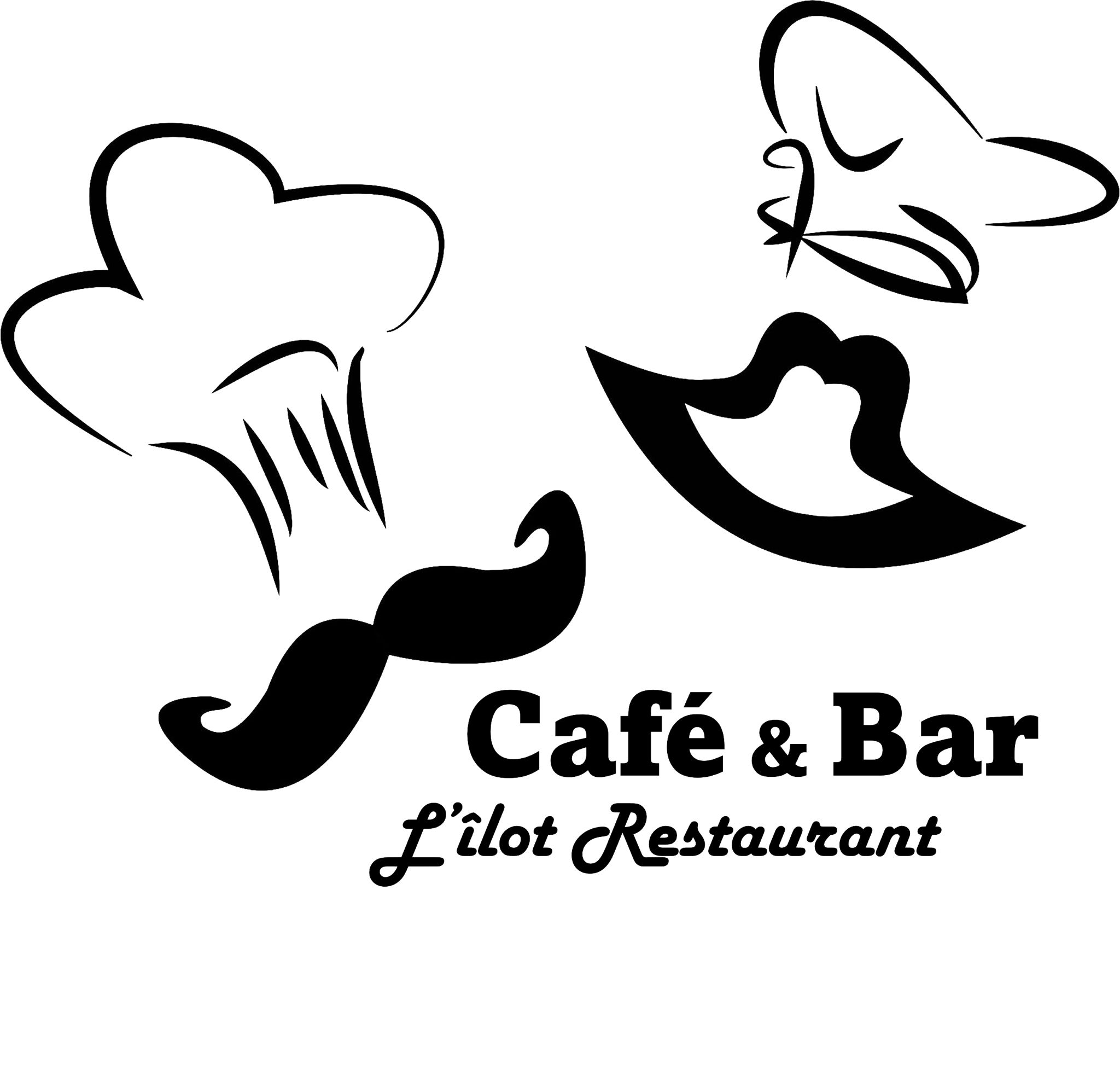 Café restaurant l'îlot-Logo