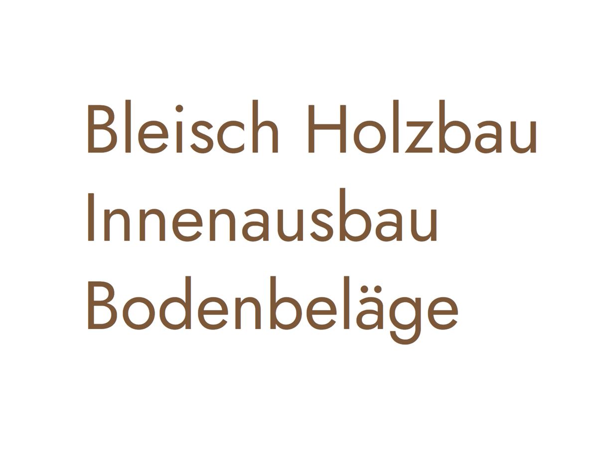 Bleisch Holzbau-Logo