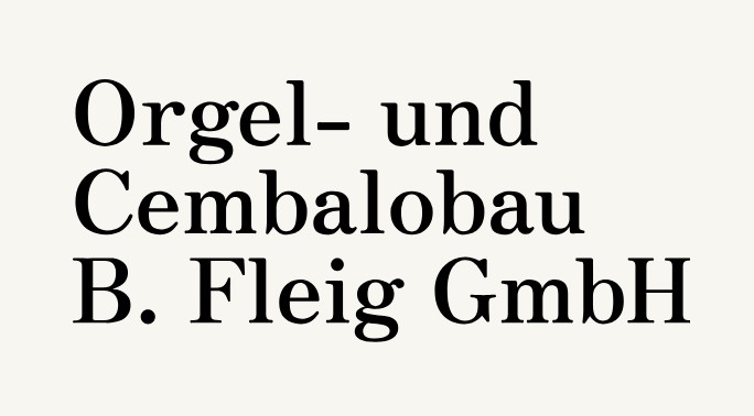 Orgel- und Cembalobau B. Fleig GmbH logo
