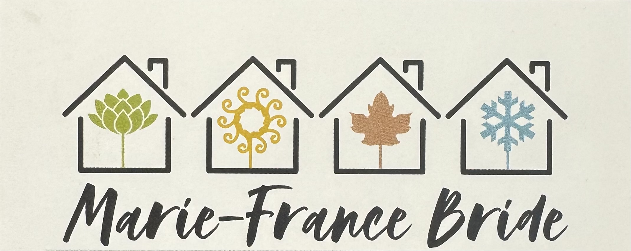 Marie France Bride Entretien de jardins - Fleurs-Logo
