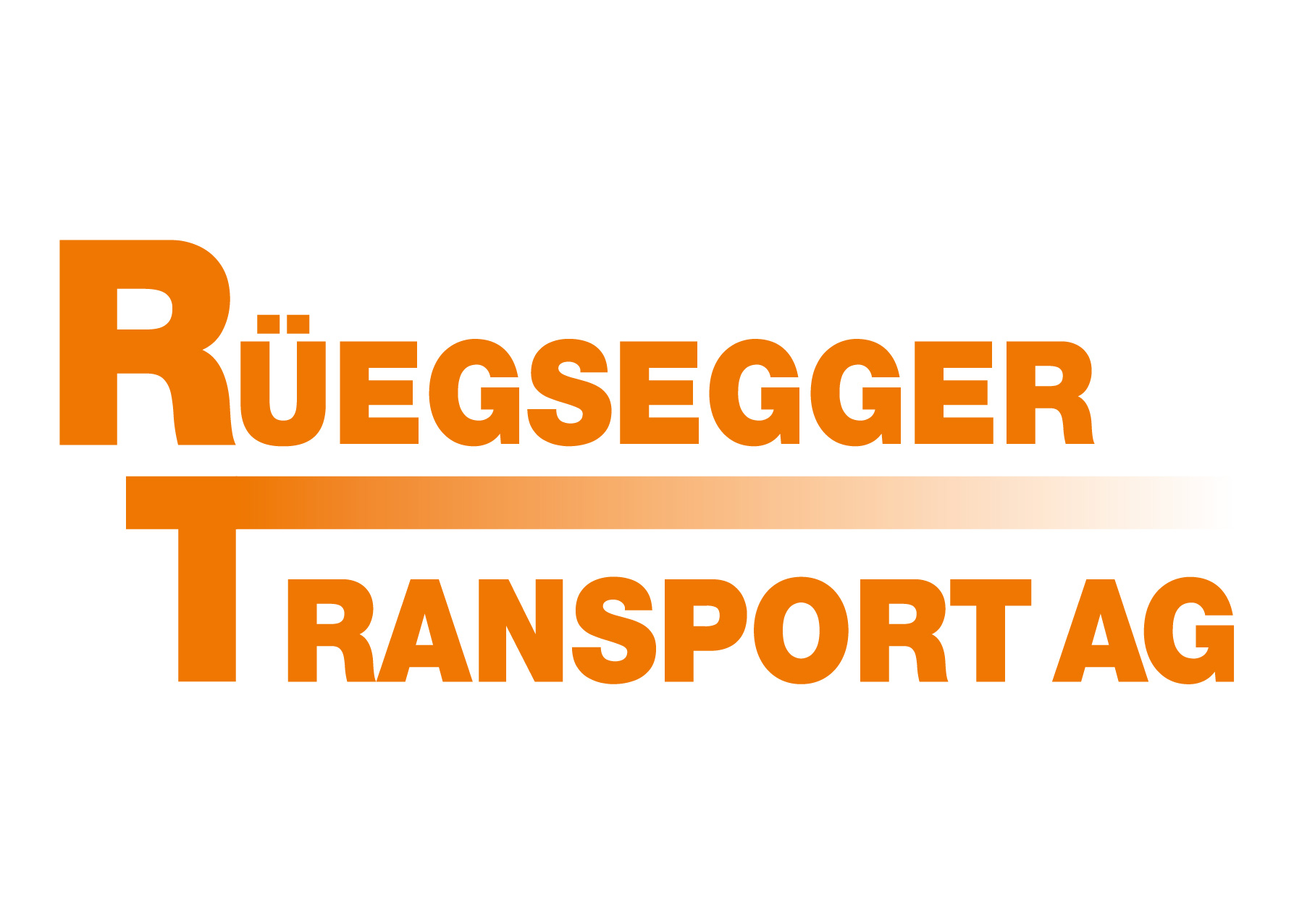 Rüegsegger Transport AG Ch. + J. Rüegsegger-Logo