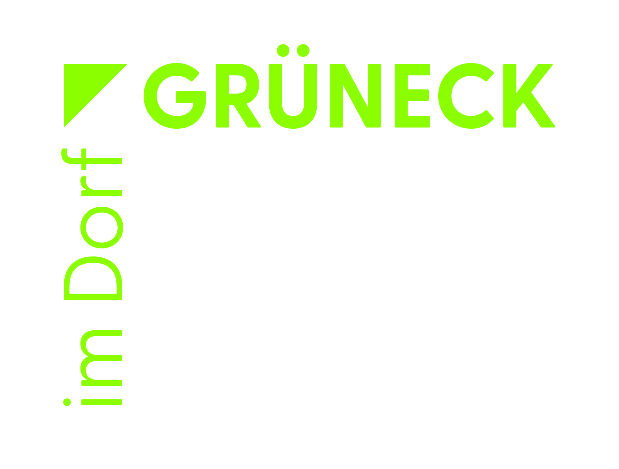 GRÜNECK im Dorf logo