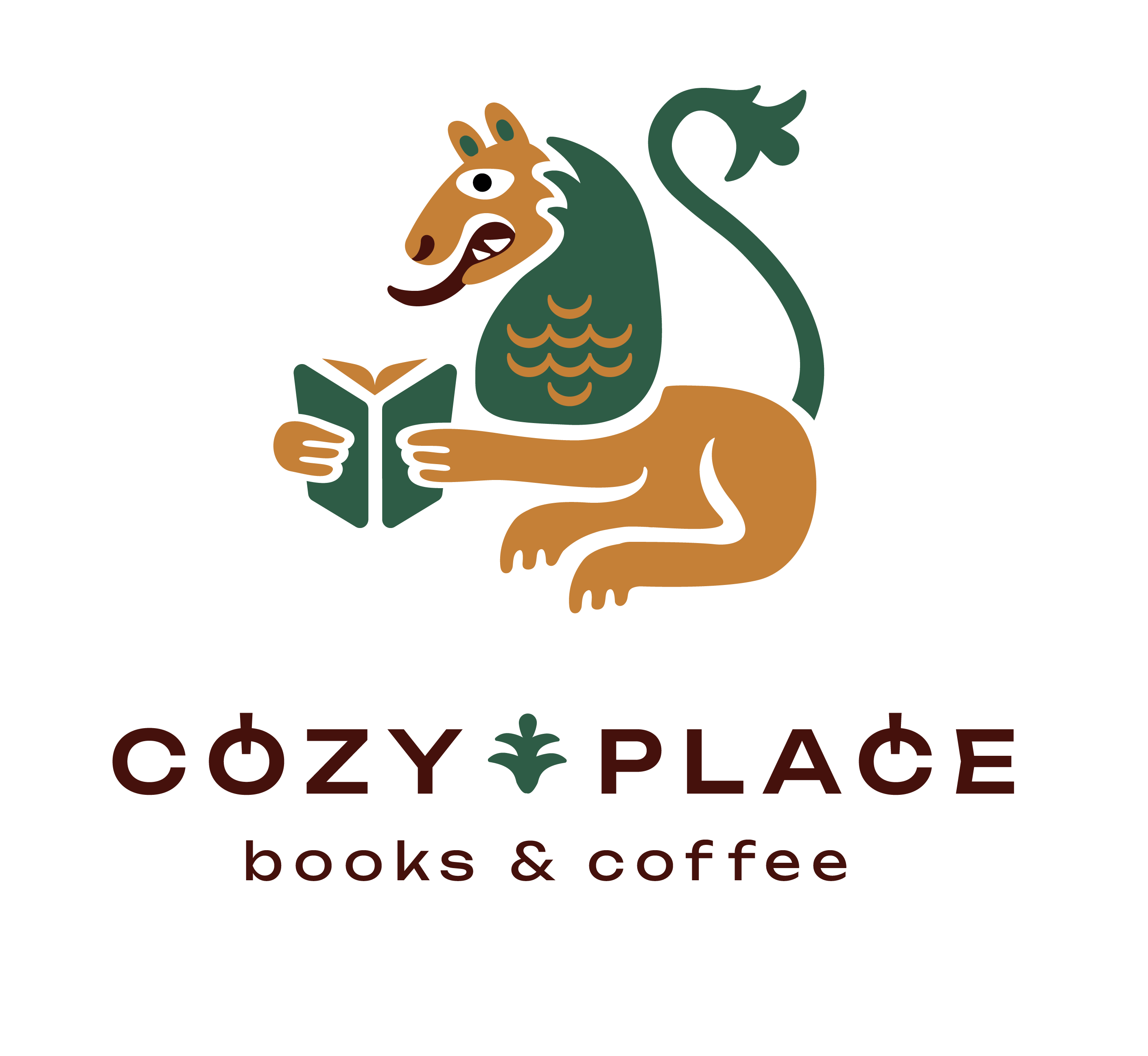 Cozy Place | books & coffee-Logo