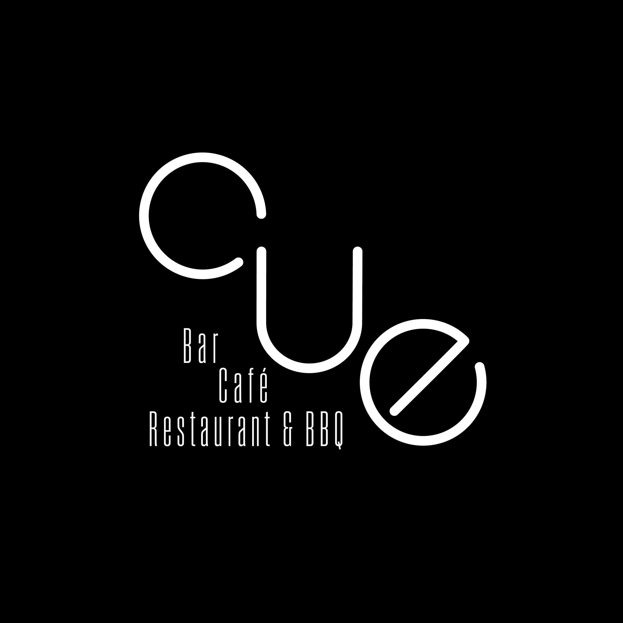 Cue Café Restaurant & Lounge Bar-Logo