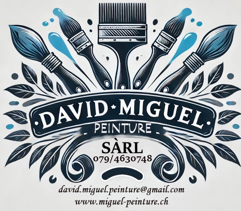 David Miguel Peinture Sàrl-Logo