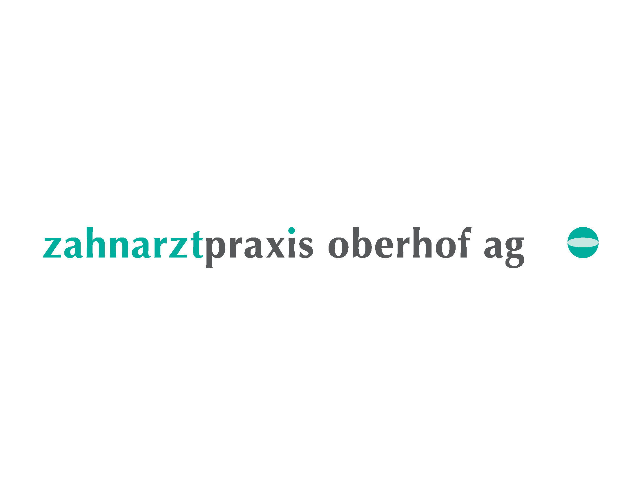 Zahnarztpraxis Oberhof AG-Logo