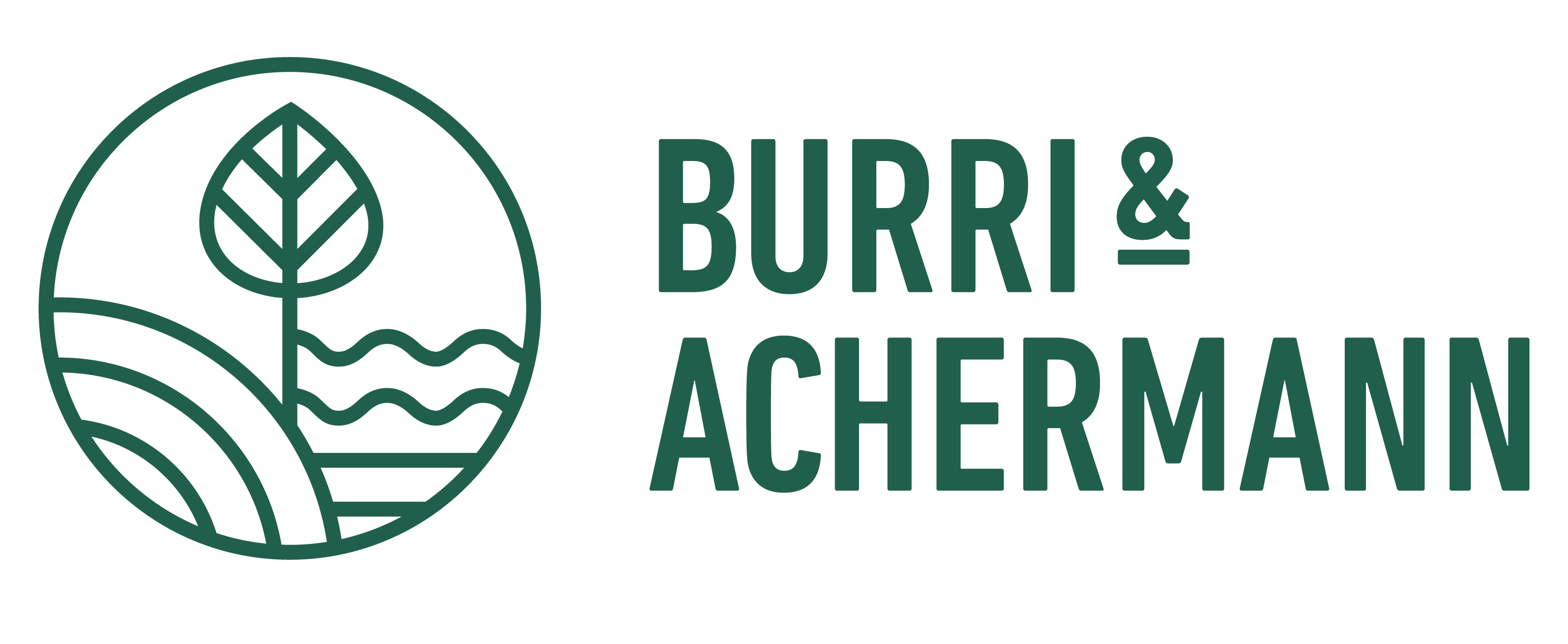 Burri & Achermann Gartenbau AG-Logo