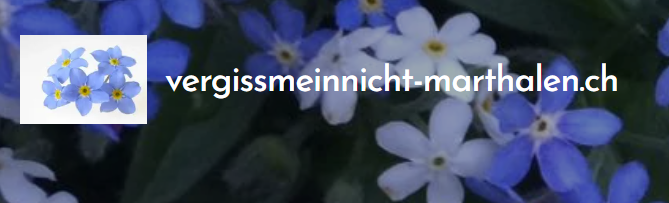Blumen Vergissmeinnicht logo