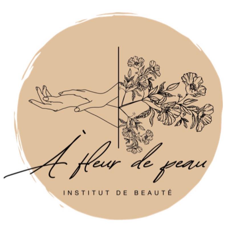 Institut de beauté A fleur de peau-Logo