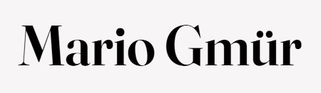 Gmür Mario-Logo