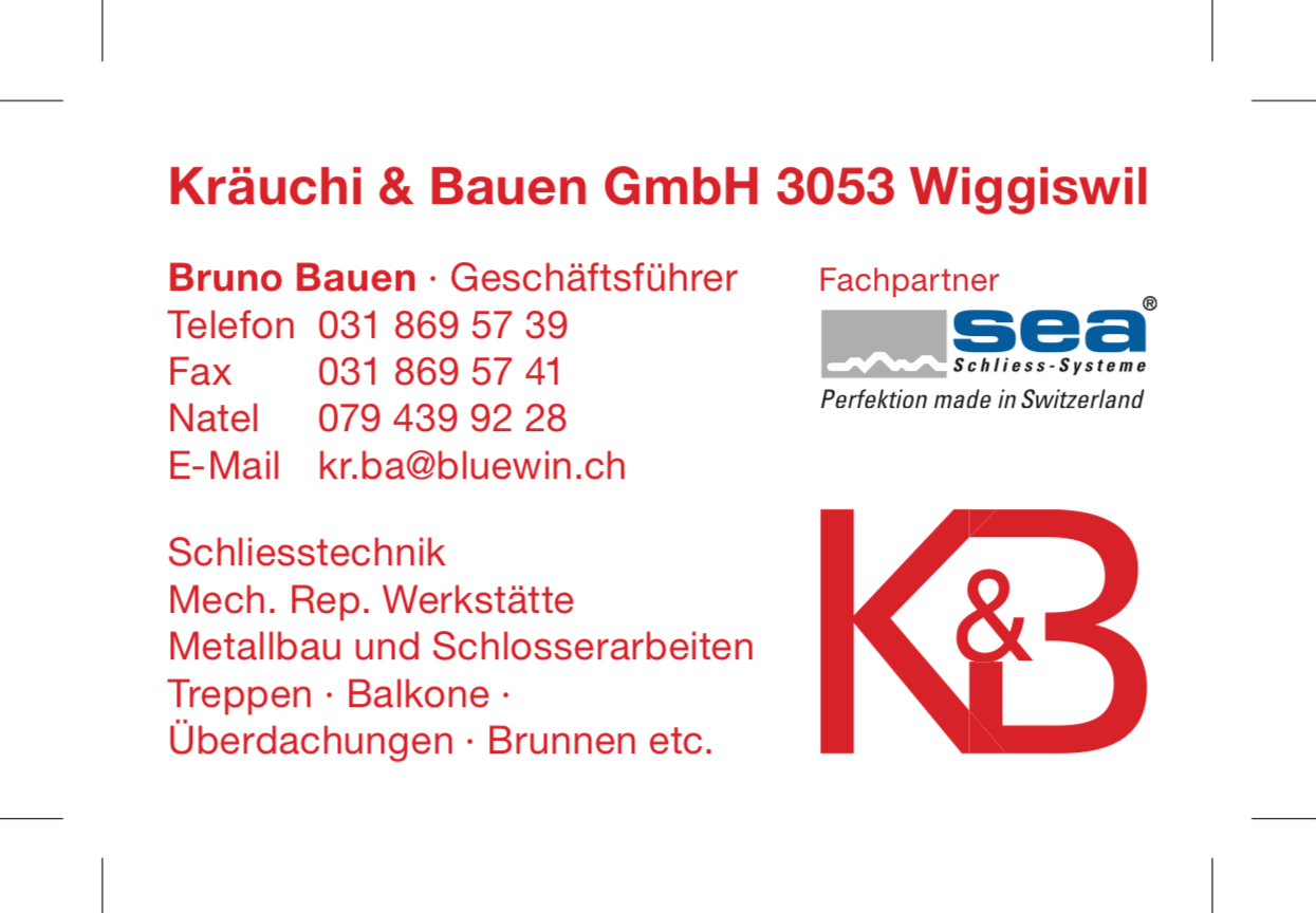 Kräuchi und Bauen logo